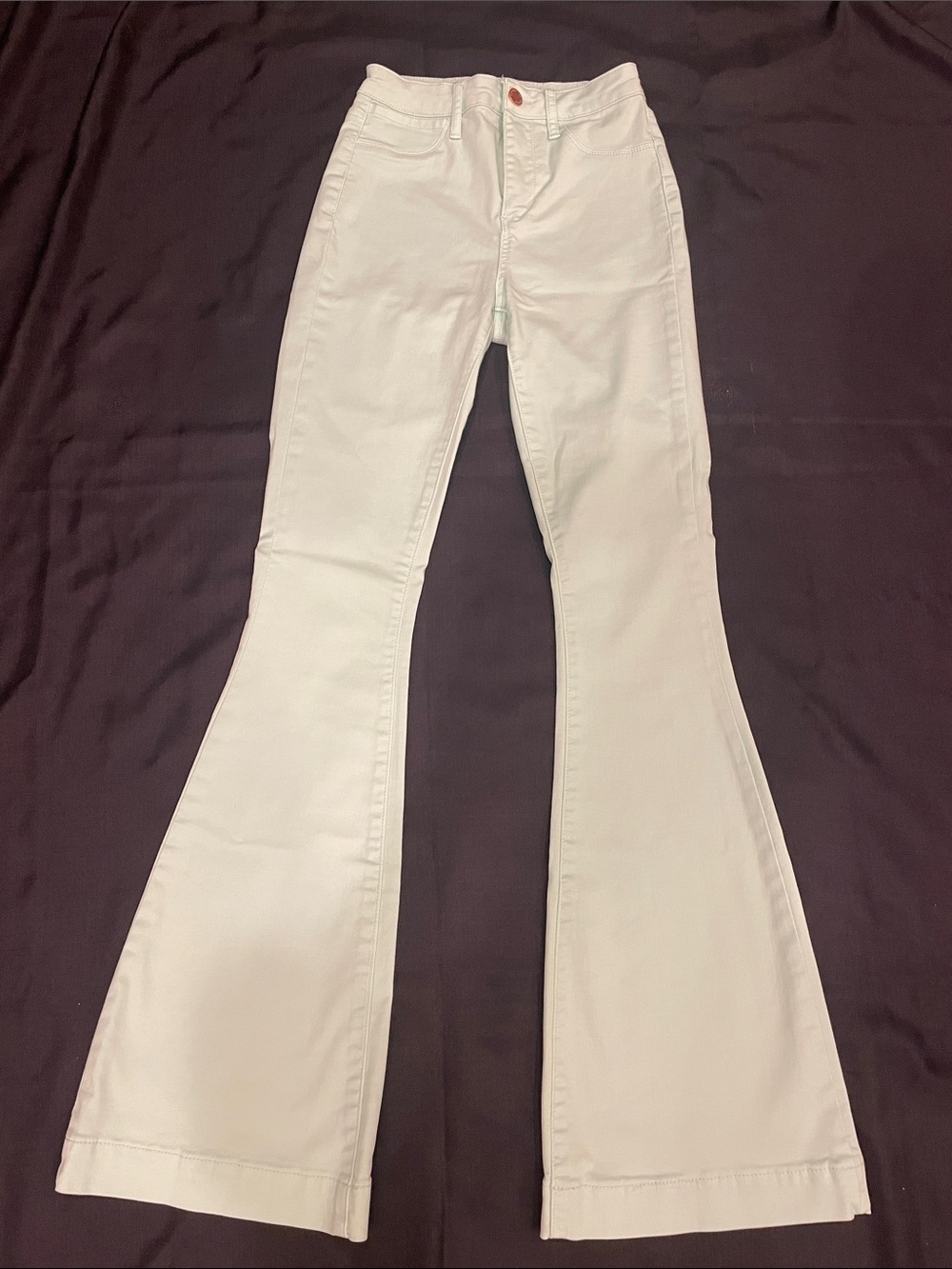 Articles Of Society Mint Flare Jeans - High-Rise Wide Leg